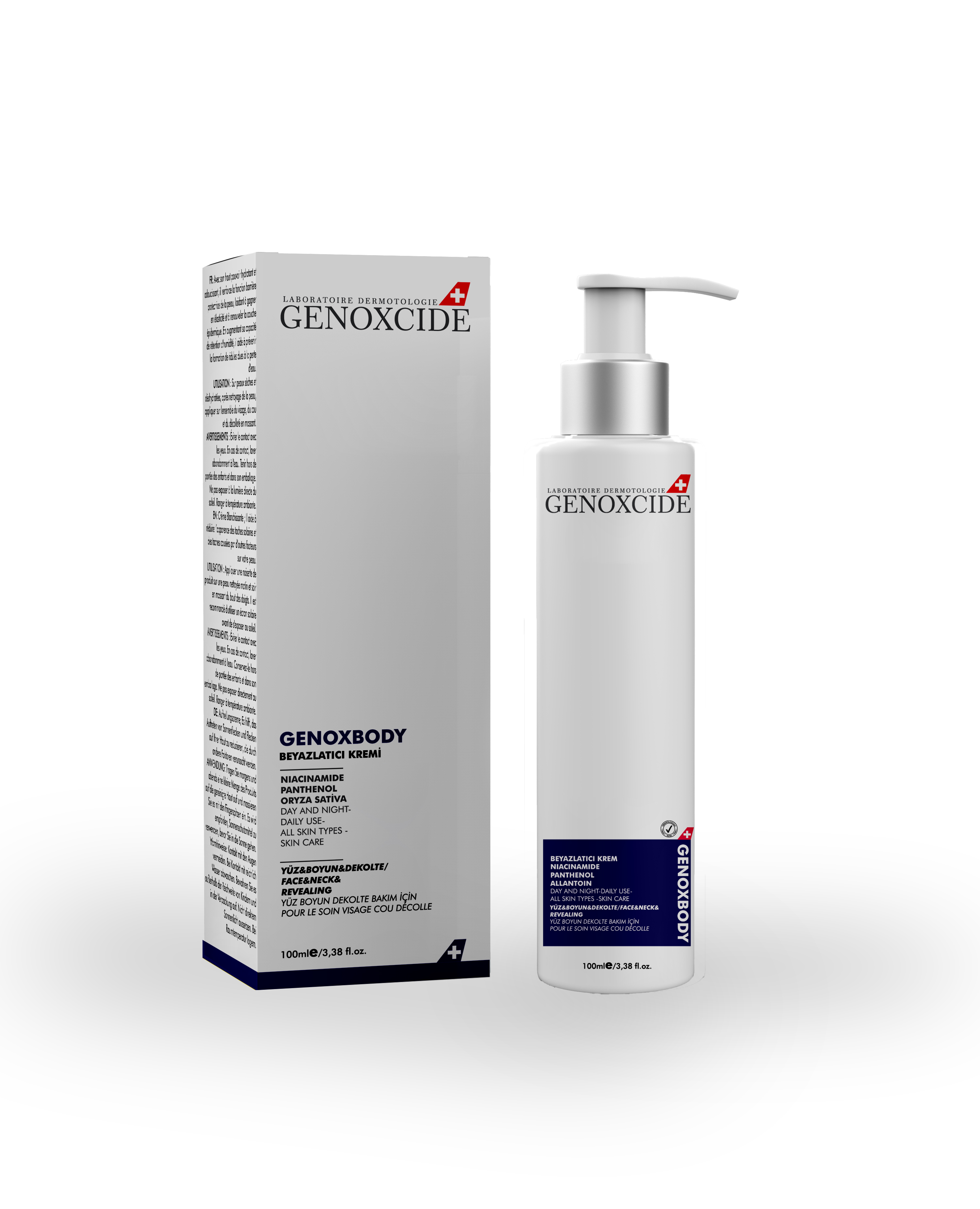 Beyazlatıcı Krem 100 ml, genoxcide.com